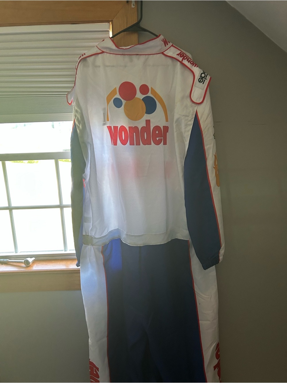 Wonder Branded Racing Suit, Ricky Bobby costume- Talladega Nights - Picture 2 of 2